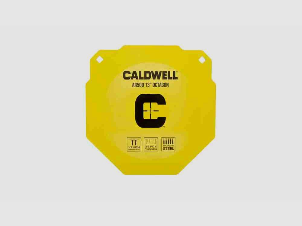 CALDWELL – AR500 13″ Octagon, billede 1 af 4