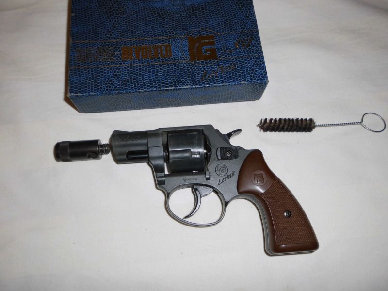 Röhm RG 59 Le Petit Schreckschuss Revolver geblauwde 9 mm R.K. (PTB 527)