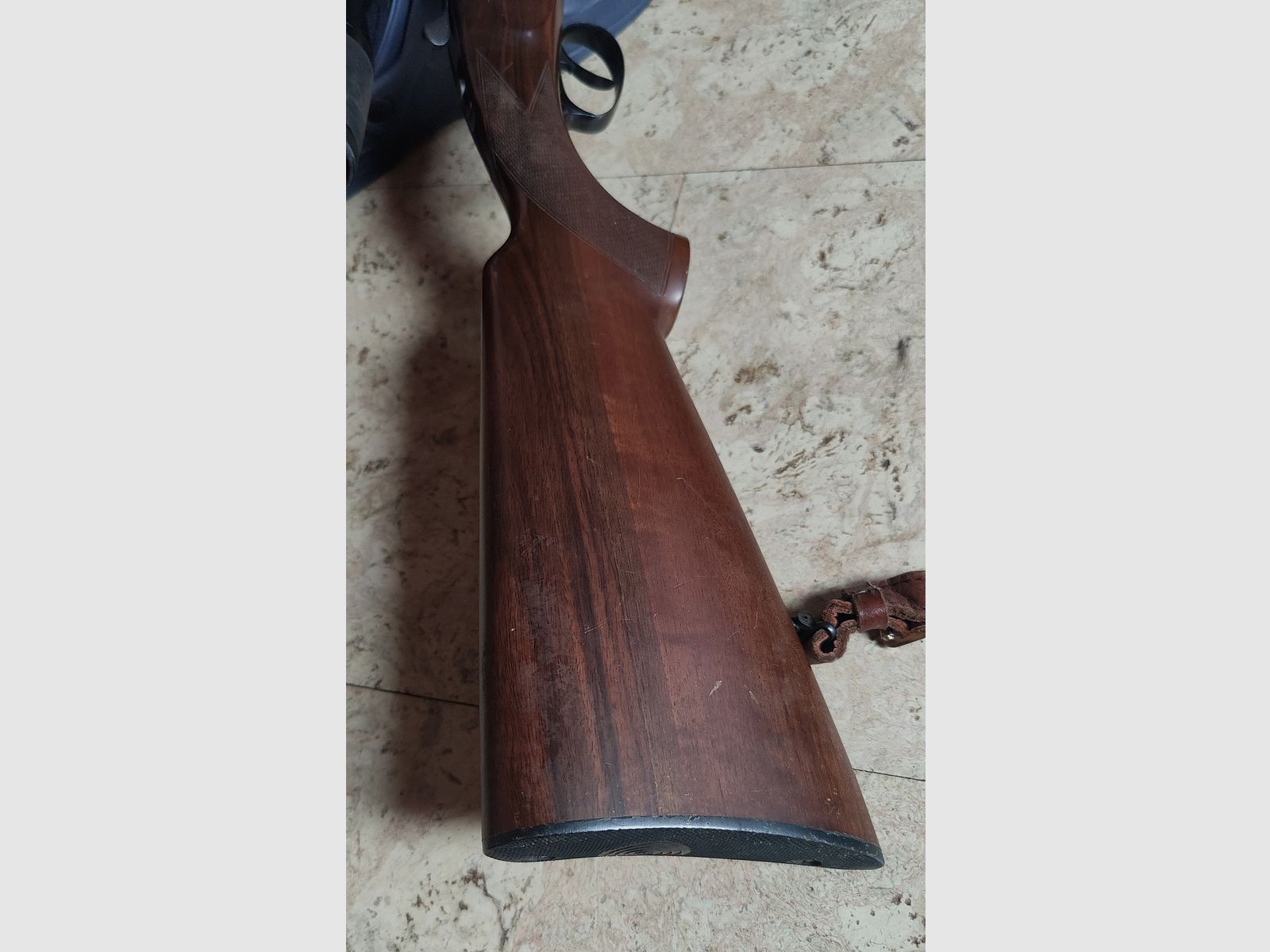 Bockbüchsflinte 30-06 Springf. / 12-70 Frankonia con mira telescópica Zeiss