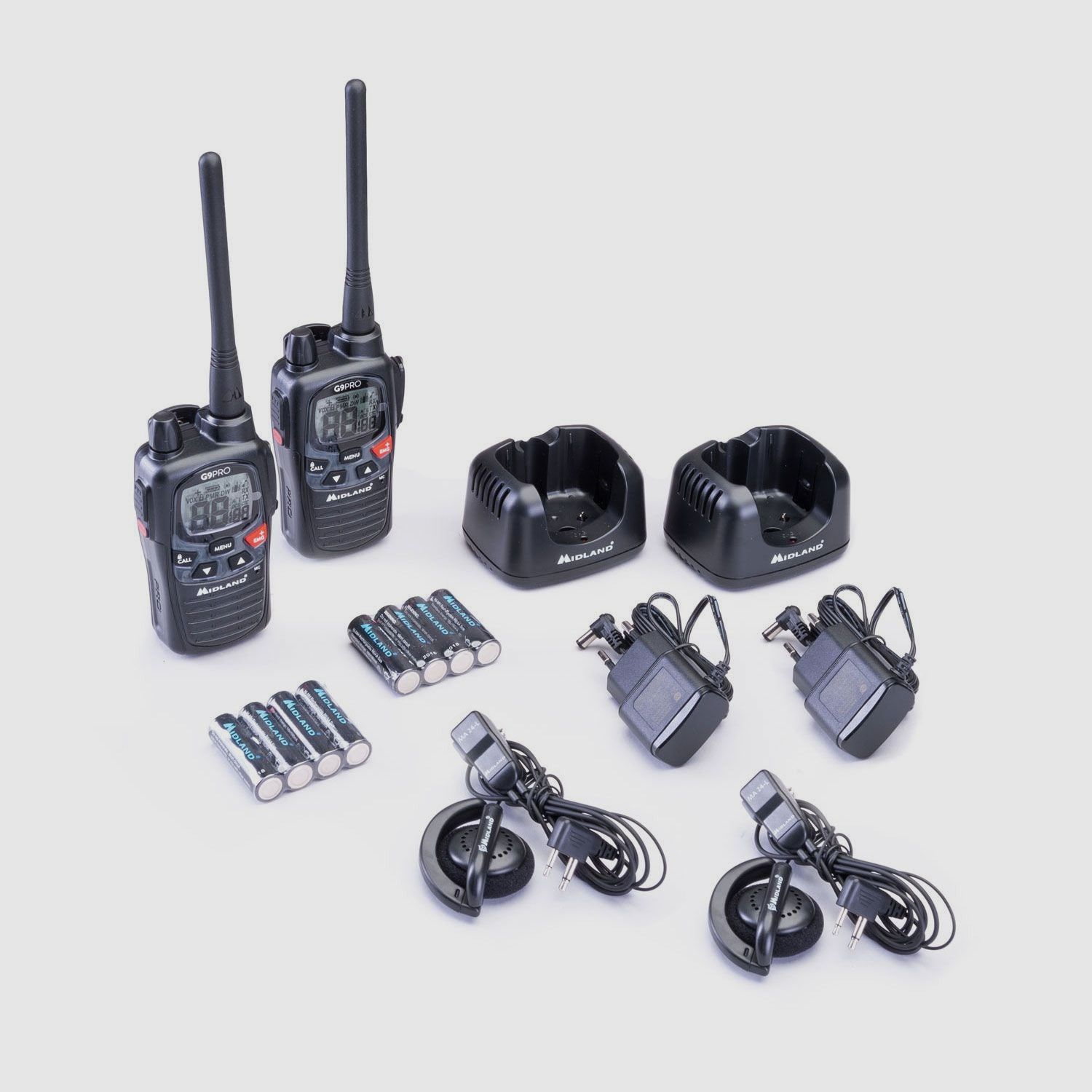 G9 Pro Work Edition Walkie Talkie (2-Pack), image 5 of 7
