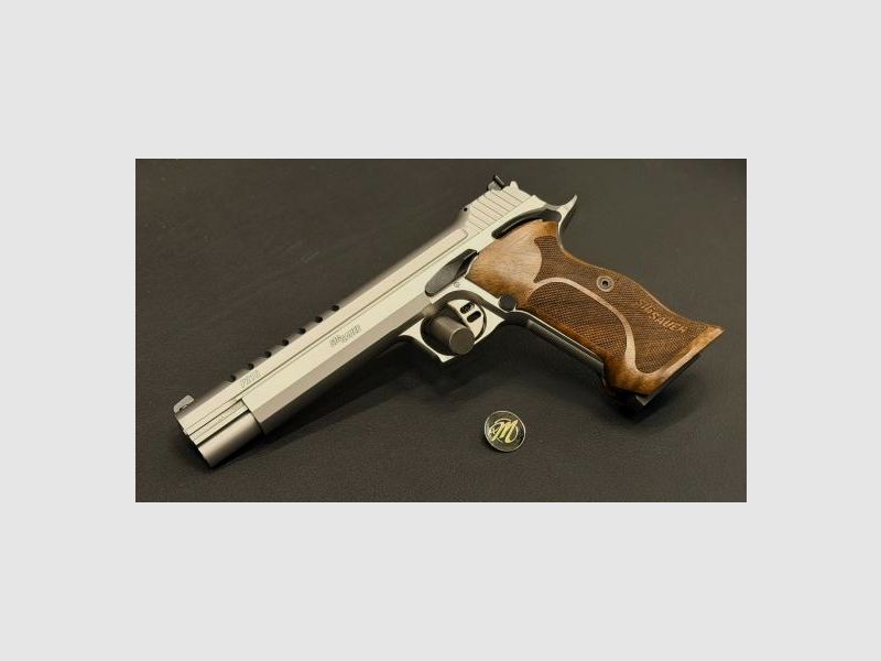 SIG SAUER P210 Skeleton Silver 6" | GSG Mastershop | 9mm Luger | Limitowany | pistolet samopowtarzalny