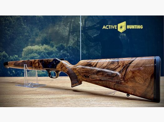 Blaser R8 crosse avec durcissement coloré / HK7 / Super finition / boîtier de système et détente en acier / MAGNIFIQUEMENT BEAU !