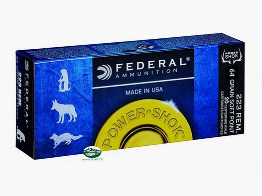 FEDERAL ammunition cal. .223 Rem. 64 gr. SP