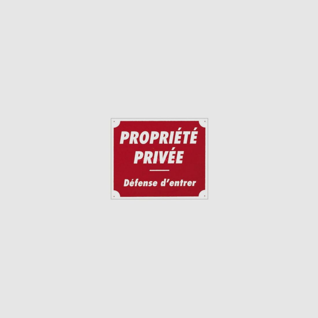 Private Property Sign, image 2 of 2