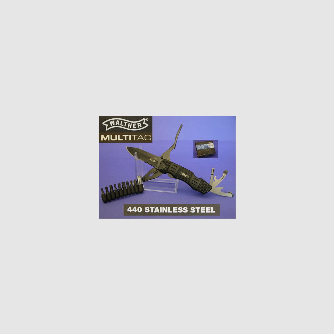 WALTHER MULTI TAC Einhand Taschenmesser