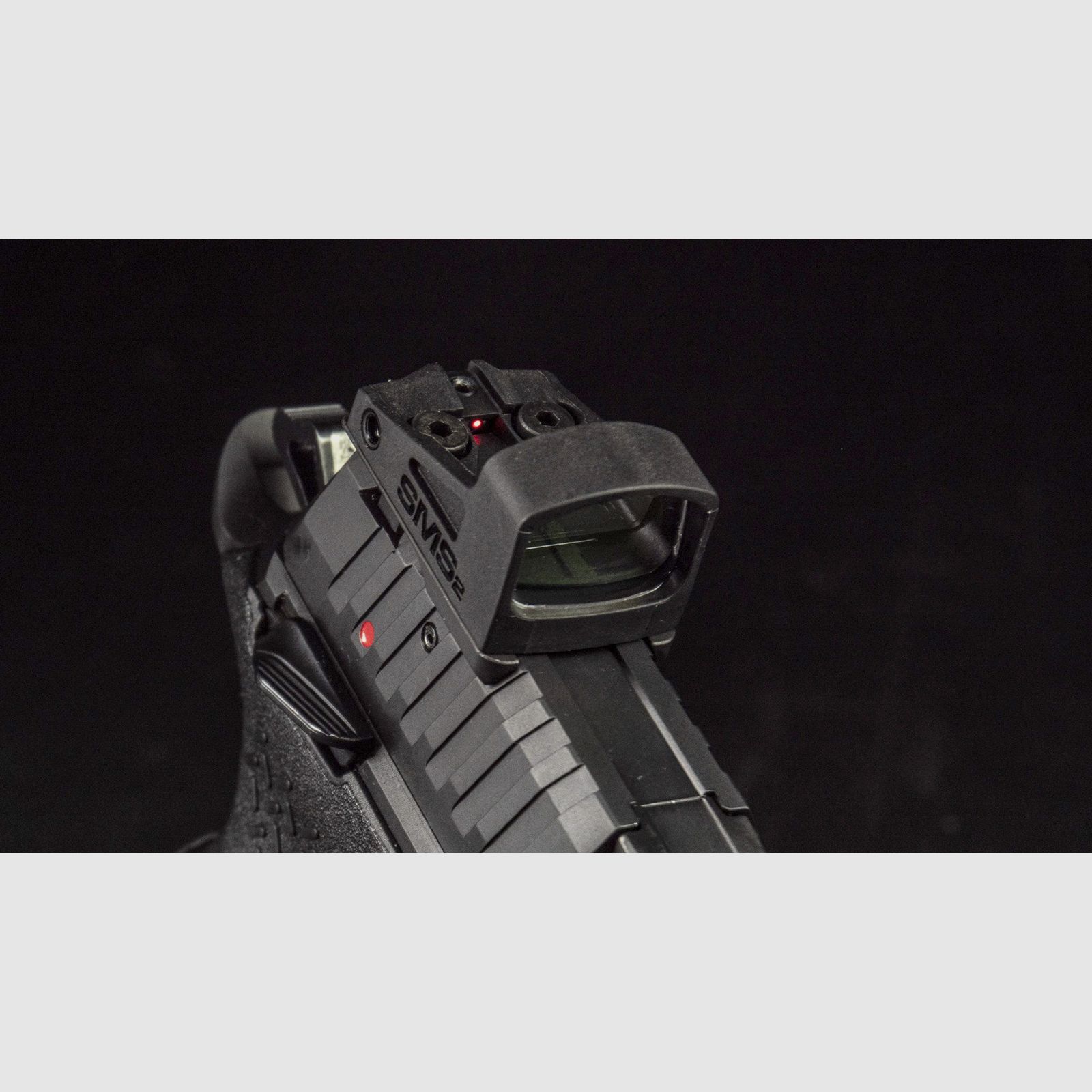 SHIELD Mini Sight 2.0 (SMS2) Rotpunktvisier – 4 MOA – Mattschwarz, Bild 5 von 6