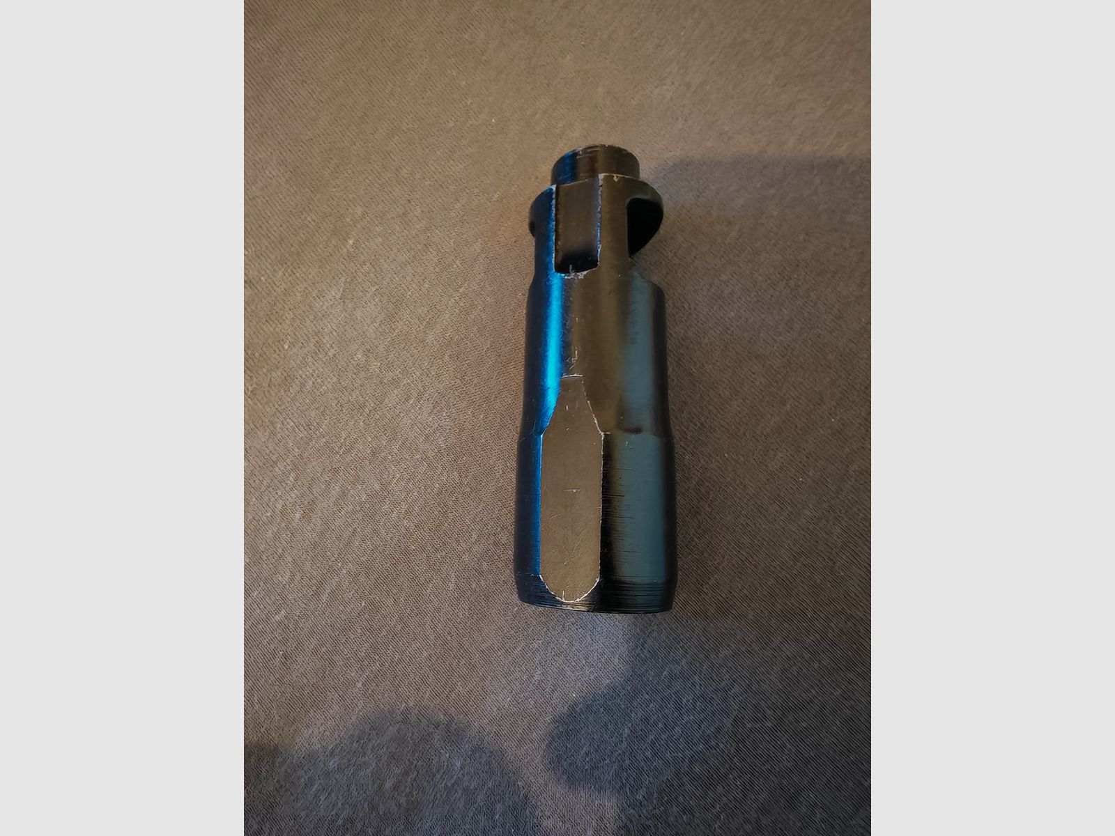 Rare AK74 AK 74 muzzle brake | Early version crescent cut | Original Soviet Izhmash | 5.45 x 39 mm bore