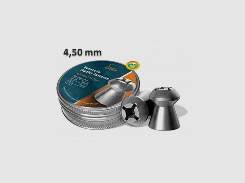 H&N SPORT Bullets BARACUDA HUNTER EXTREME cal. 4.50 - 0.62g