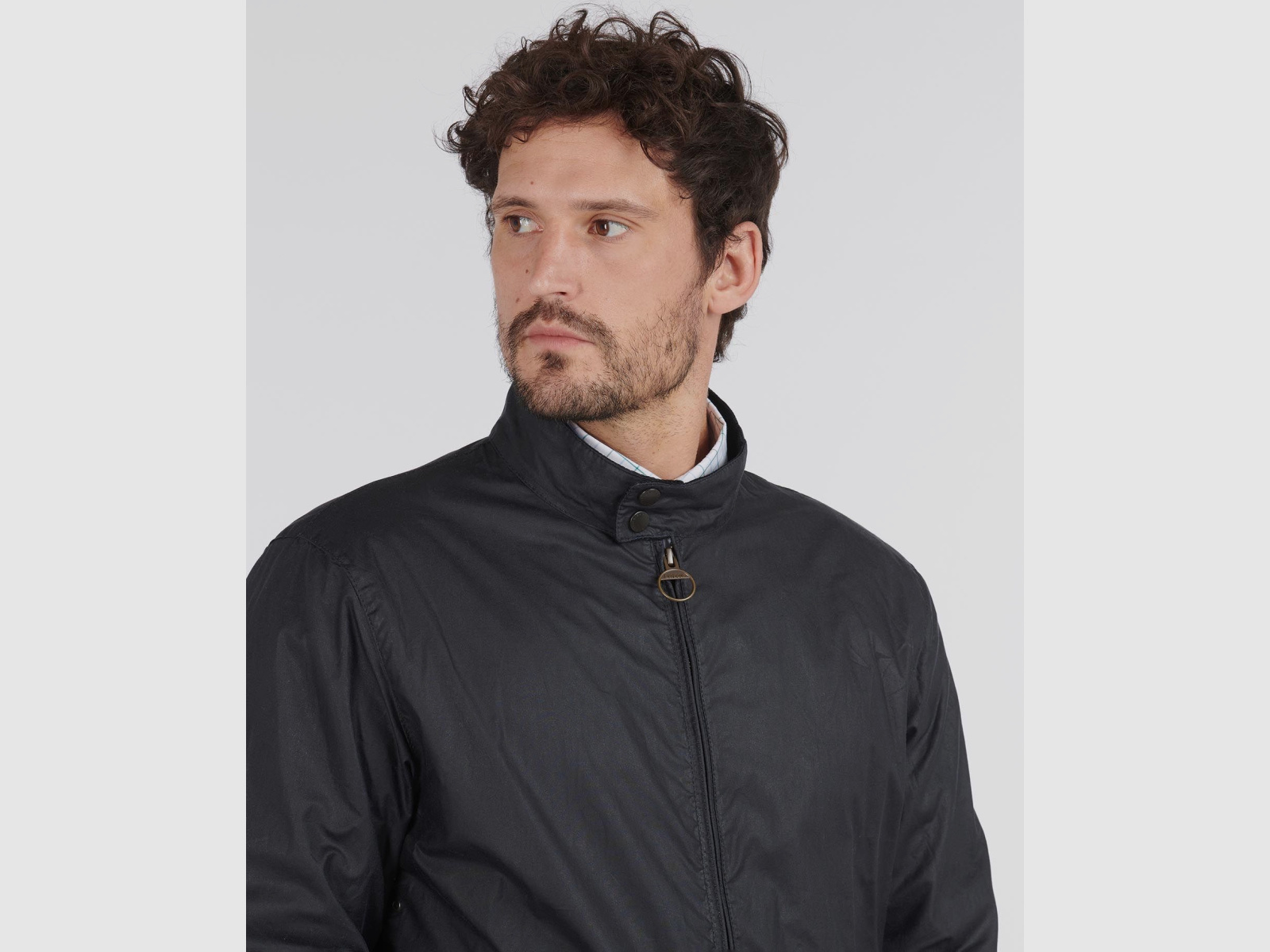 BARBOUR Wax Jacket Royston Lightweight Royal Navy