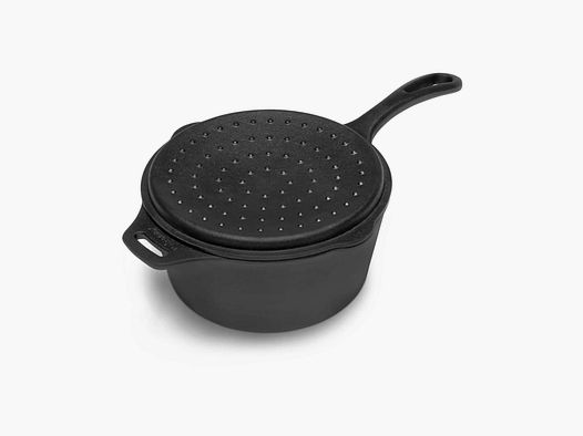 Petromax Petromax Cacerola kr2 de Hierro Fundido con Tapa negra