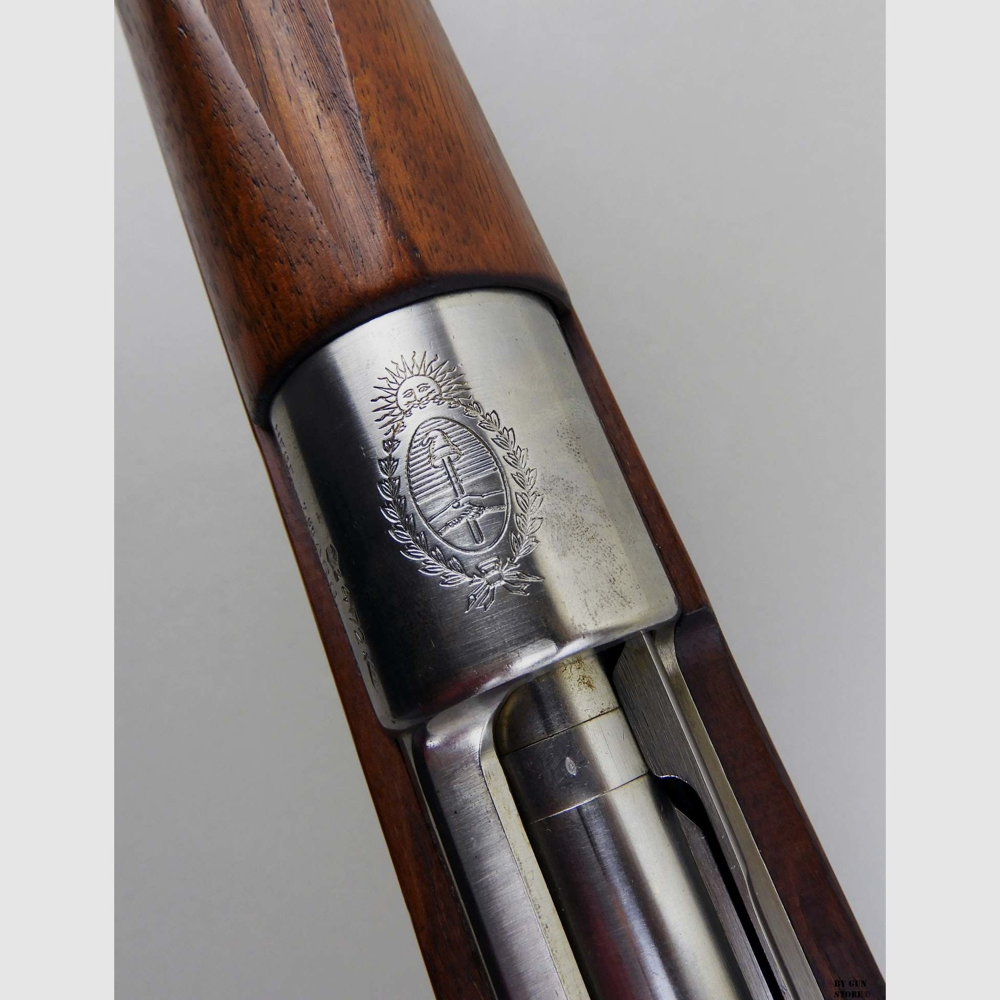 Karabin DWM mod. Mauser Argentino 1909 kal. 7,65×53 numer seryjny E1058, zdjęcie 6 z 15
