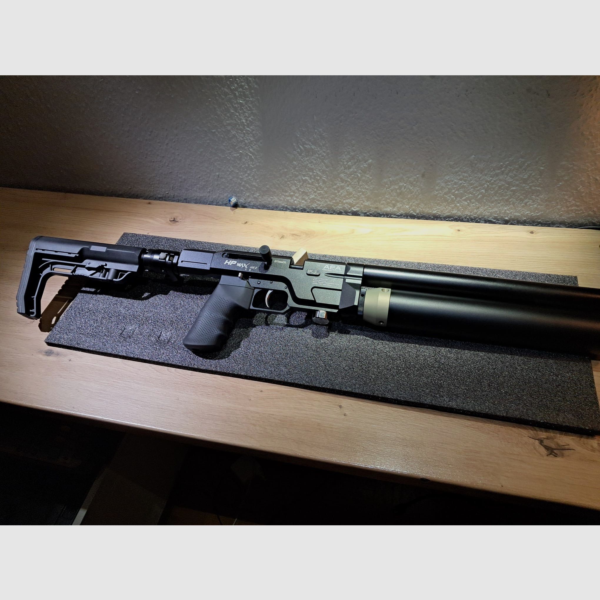 AEA HP Max MK2 – neuwertiger Zustand – inkl. Zubehör & Export-Kit Luftgewehr