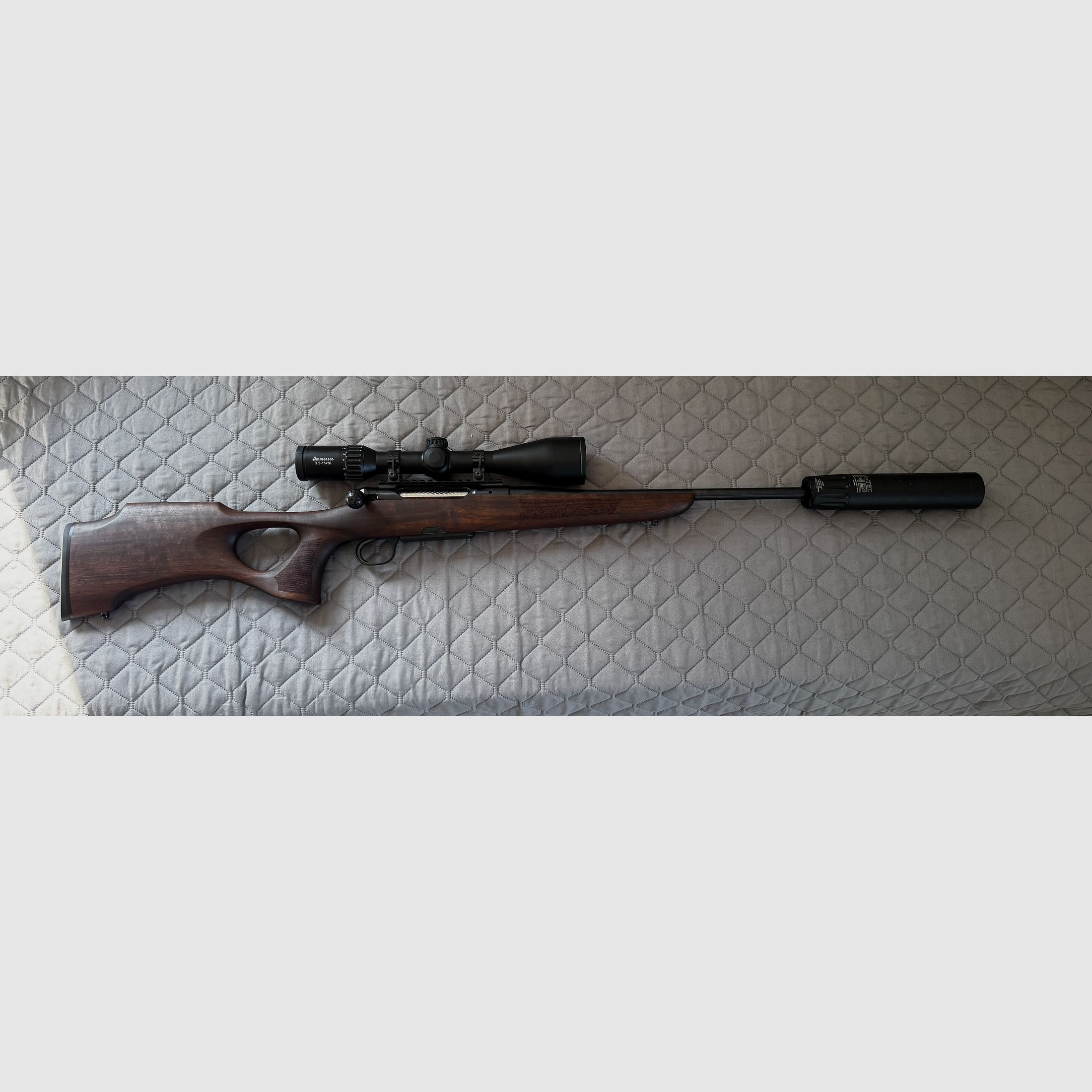 Heym SR30 - X-Lochschaft - .308 - Geradezugrepetierer - Sonnenschliff - Picatinny Schiene