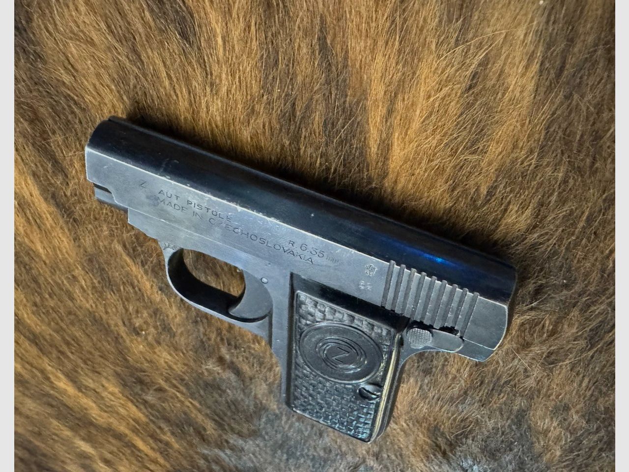Pistool, Brünner Duo „Z“, 6,35 mm (Browning .25 ACP), zakpistool / vestzakpistool, afbeelding 4 van 4