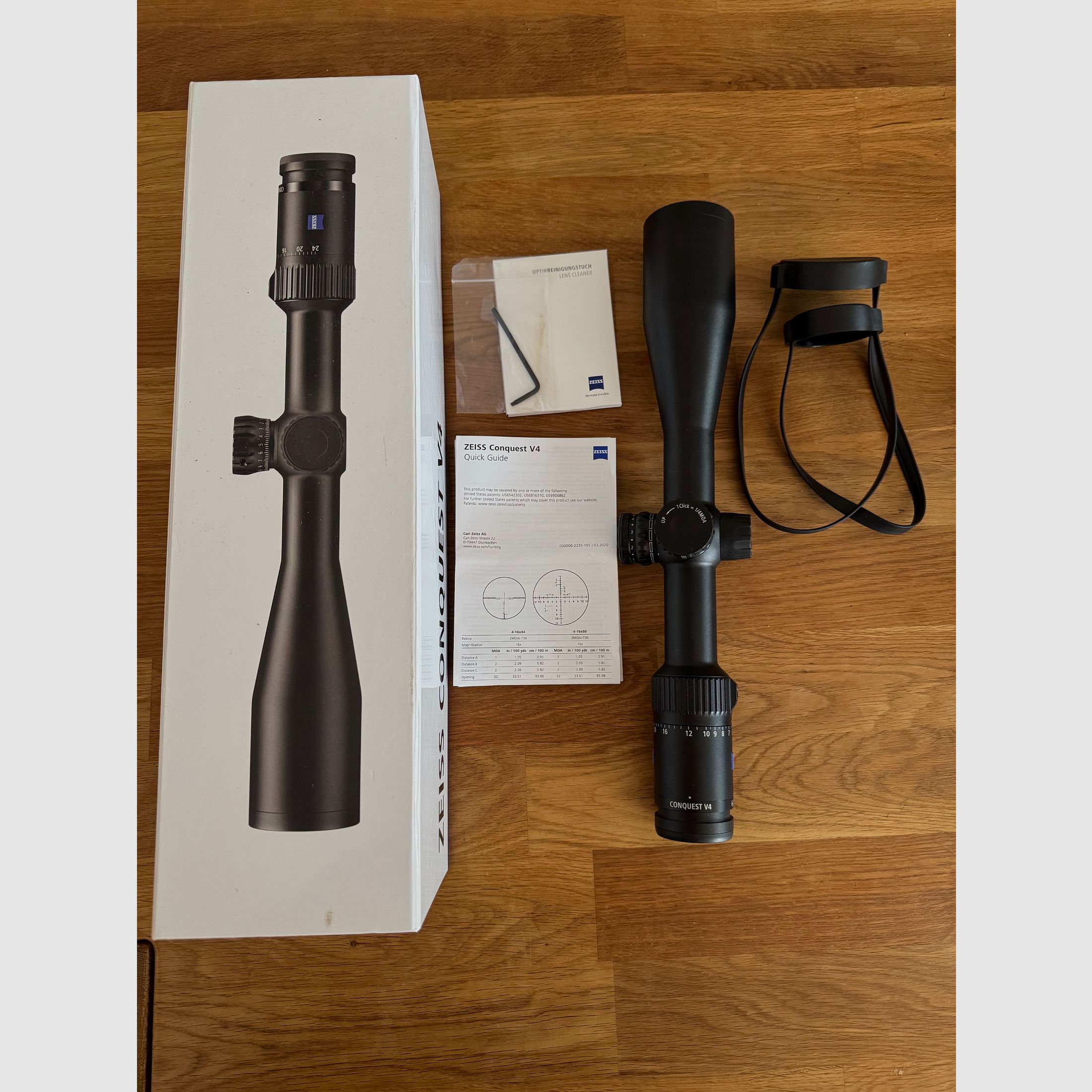 ZEISS Conquest V4 6-24x50 in sehr gutem Zustand! Kaum benutzt! 