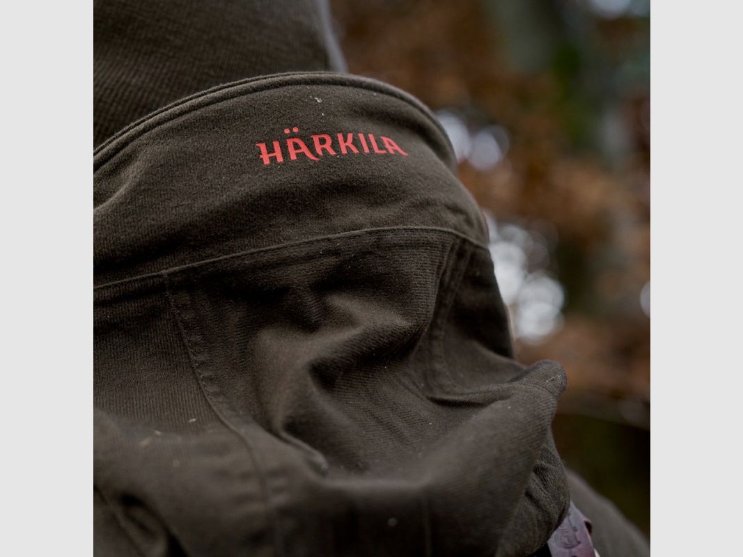 KURTKA MYŚLIWSKA MĘSKA HARKILA ASPIRE HWS JACKET HUNTING GREEN, zdjęcie 4 z 5