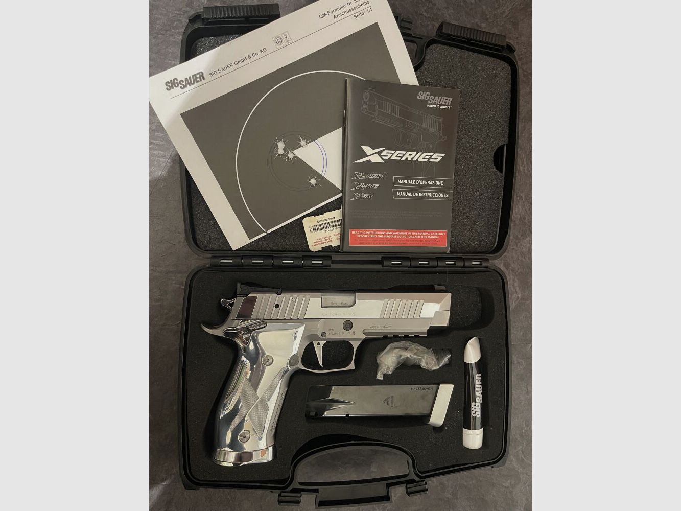 SIG Sauer P226 X-Five Supermatch (Pièce Unique Absolue!), image 4 sur 4