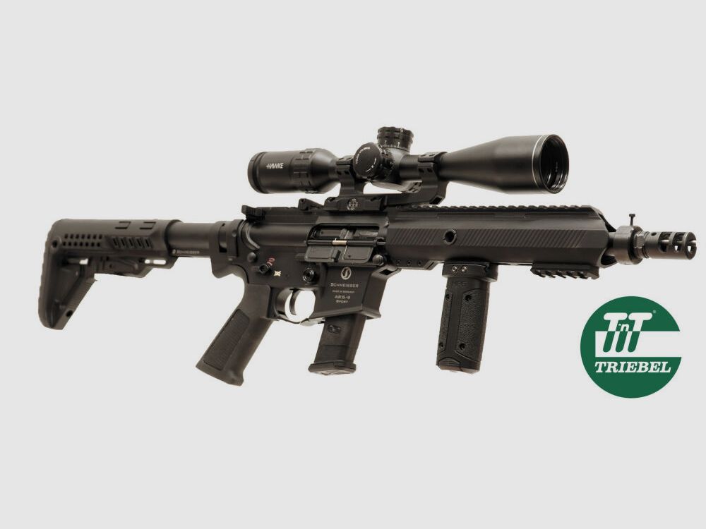 Schmeisser SL rifle AR15-9 Sport with scope