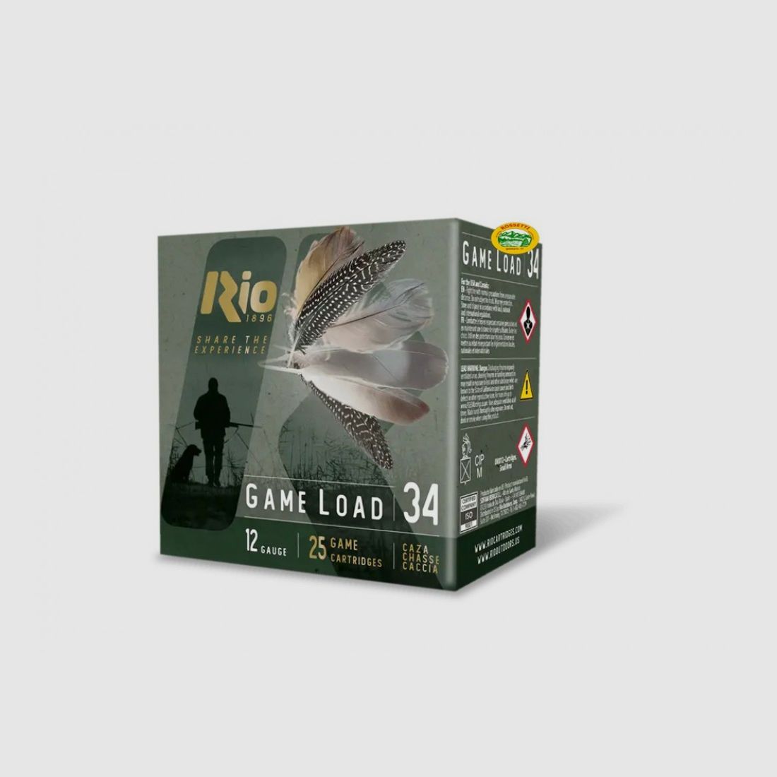 RIO Patronen GAME LOAD 34 Kal.12 gr.34 pb.7 spezielle Taube