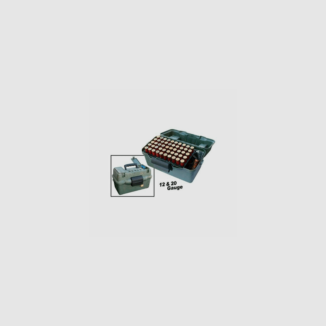 MTM Munitionsbox Deluxe Kal. 12 & 20 - 100 Patronen