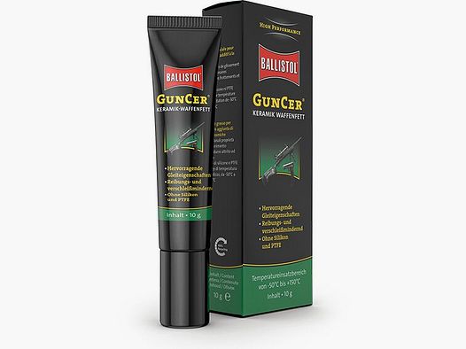 GunCer Waffenfett 10g Tube