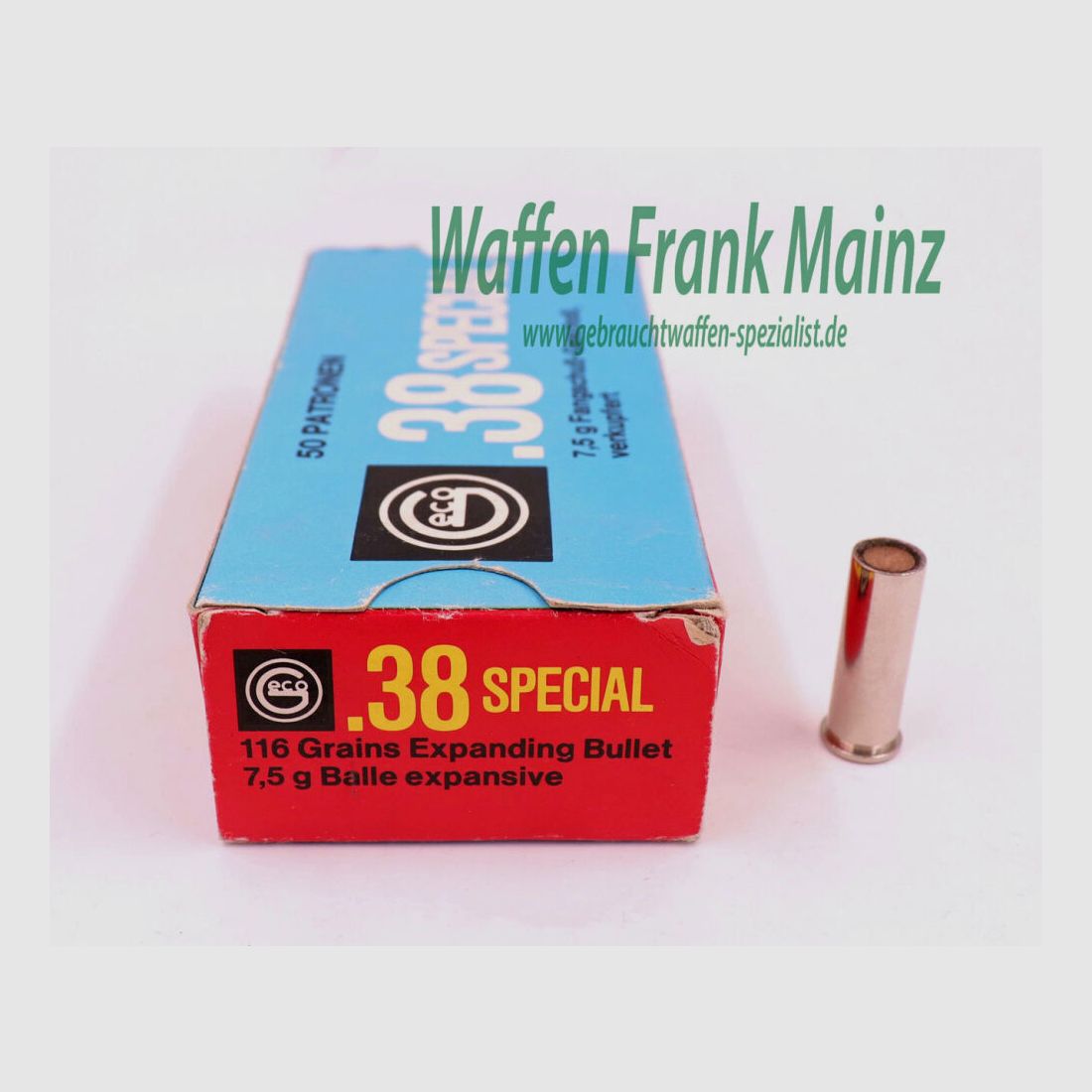 Geco - Fürth Fangschuss bullet .38special