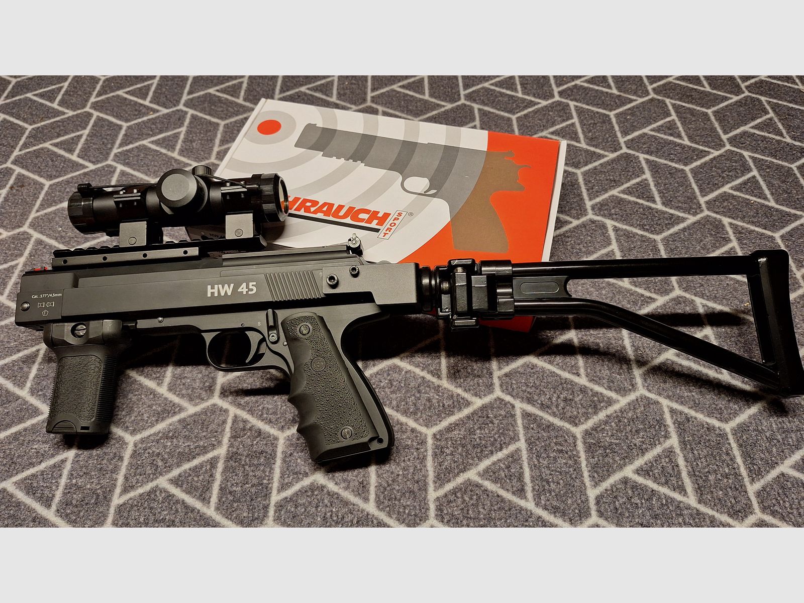 Weihrauch HW 45 Taktischer Pistolenkarabiner!