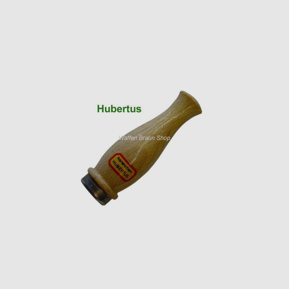 HUBERTUS Hasen- und Kaninchenklage Aus poliertem Holz.