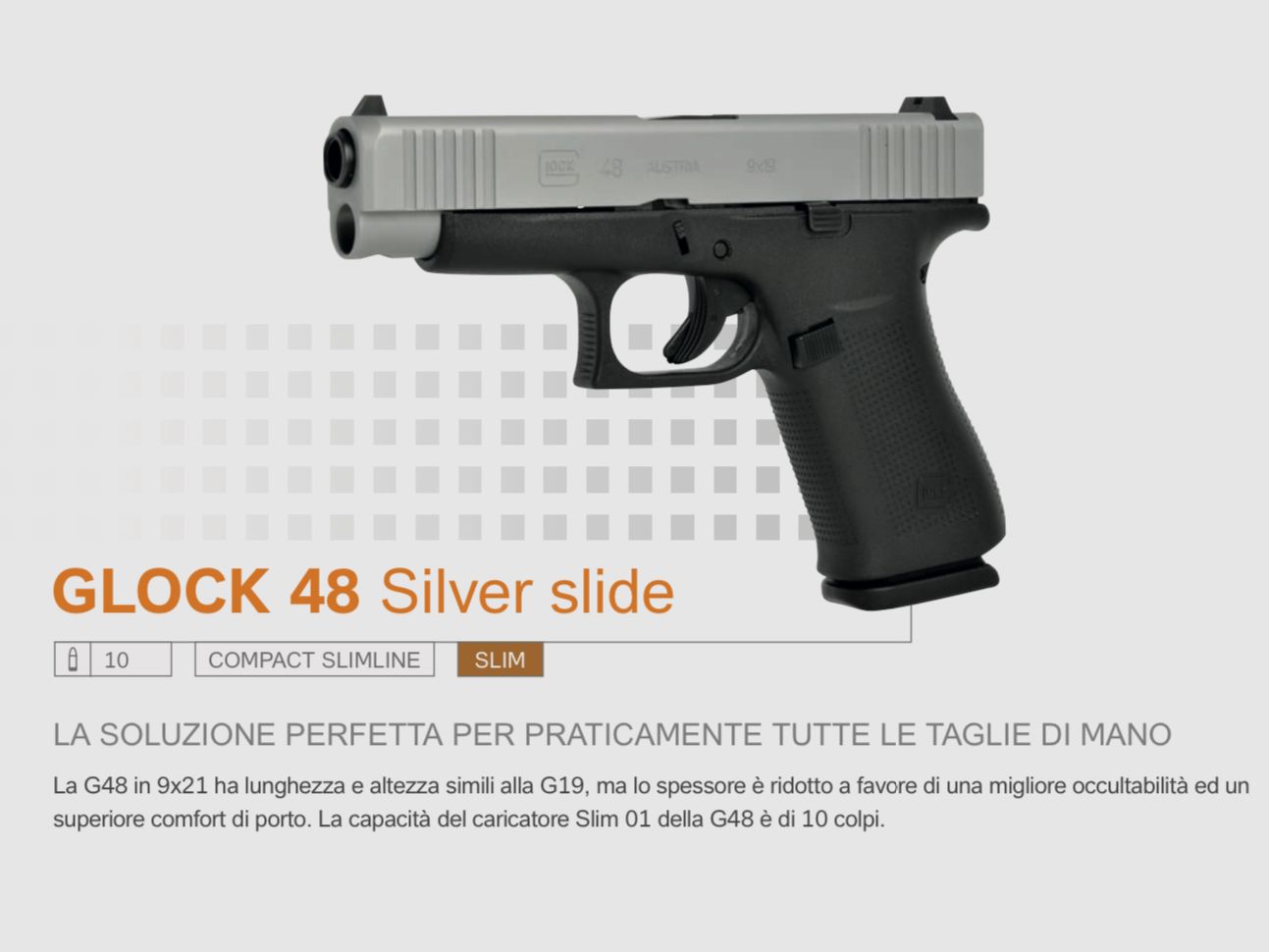 GLOCK / PISTOLE SEMIAUTO / TUTTI I MODELLI, immagine 17 di 30