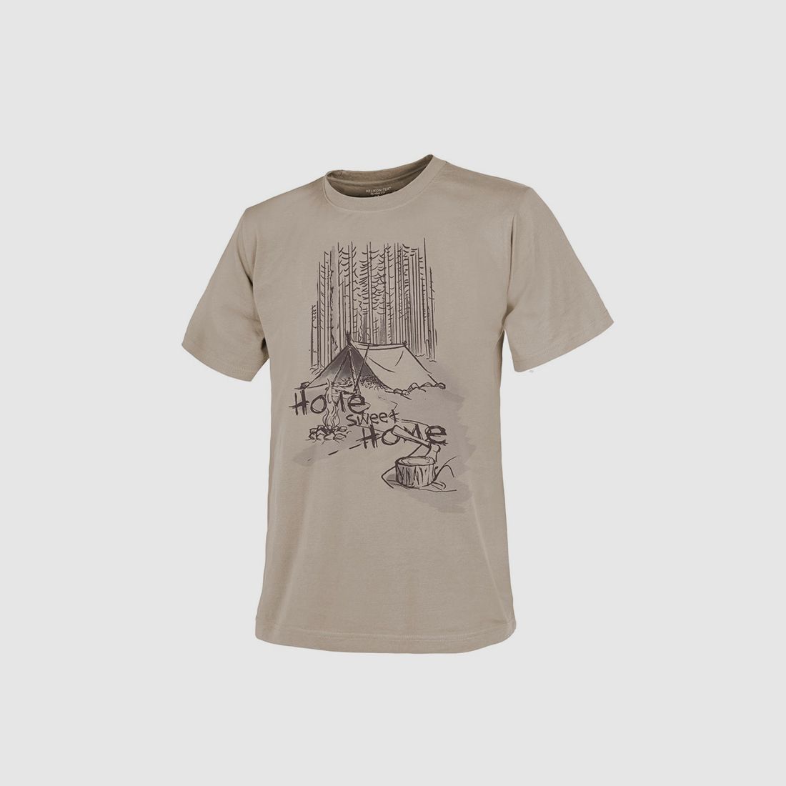 Helikon-Tex – Men's Cotton T-Shirt (Home, sweet home) – khaki