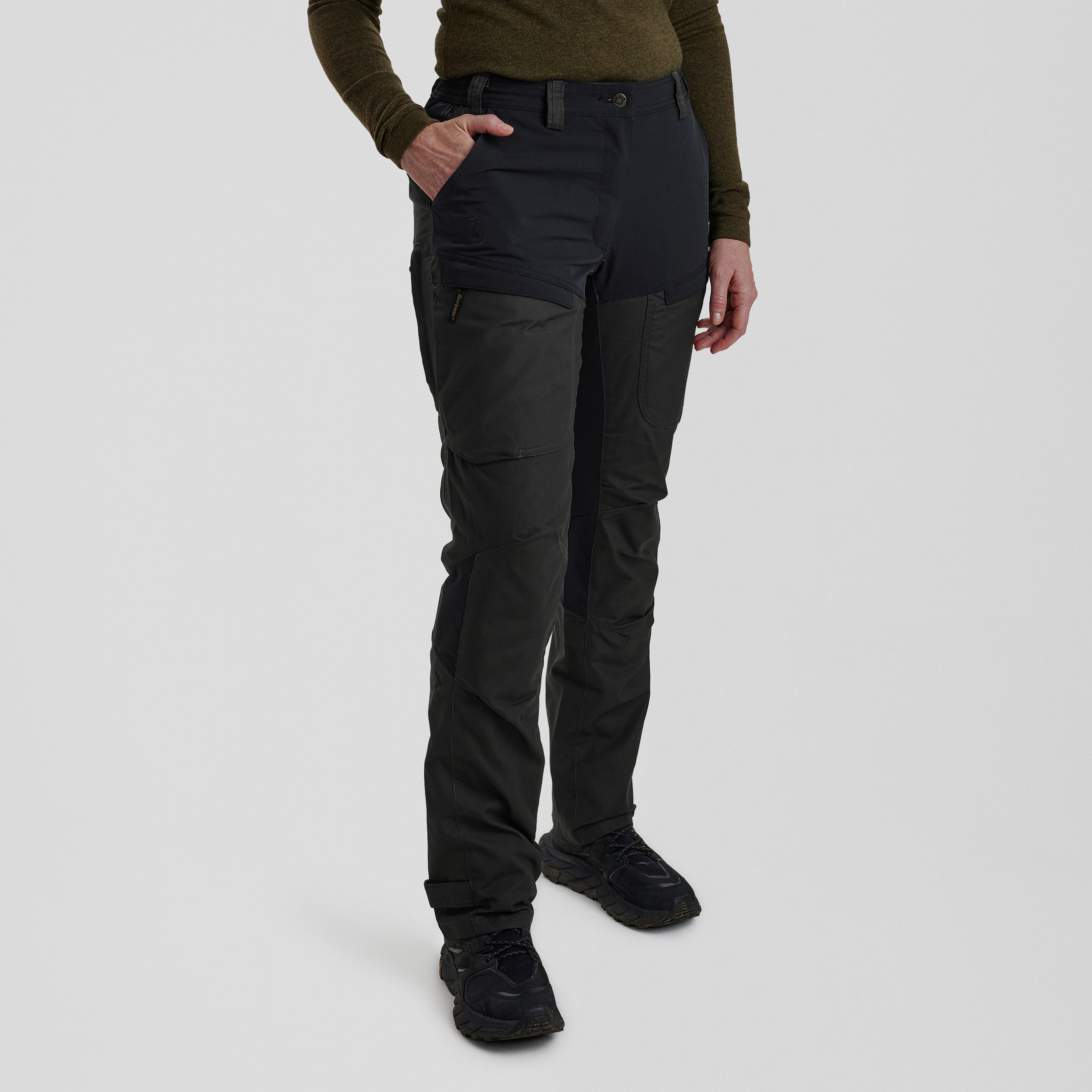 Lady Ann Hose mit Membran - Black Ink – Kleidergröße Damen: 48