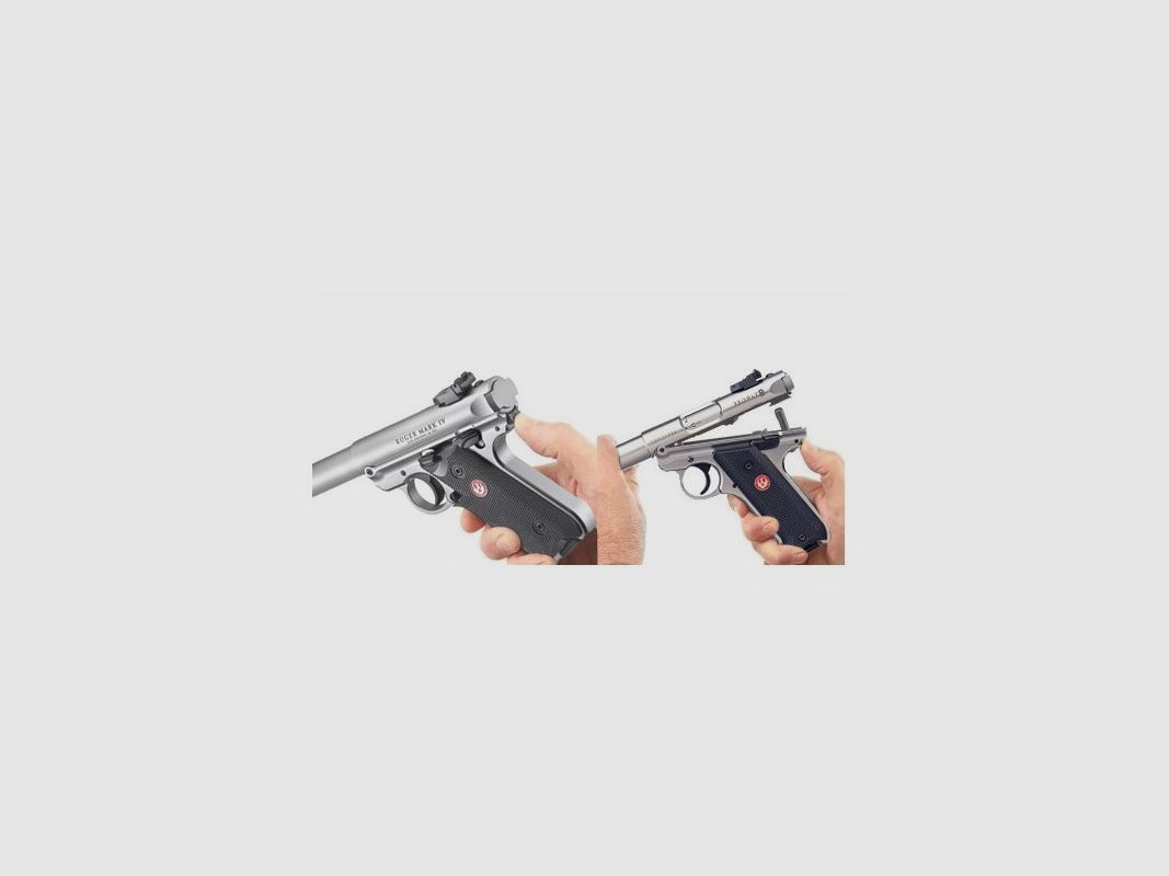 PISTOLET RUGER MARK IV TARGET INOX CALIBRE 22 LR - 5,5 POUCES, Bild 5 von 8
