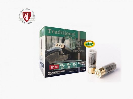 FIOCCHI patronen Traditional Bio kal.12 gr.34 pb.7 speciale houtduif