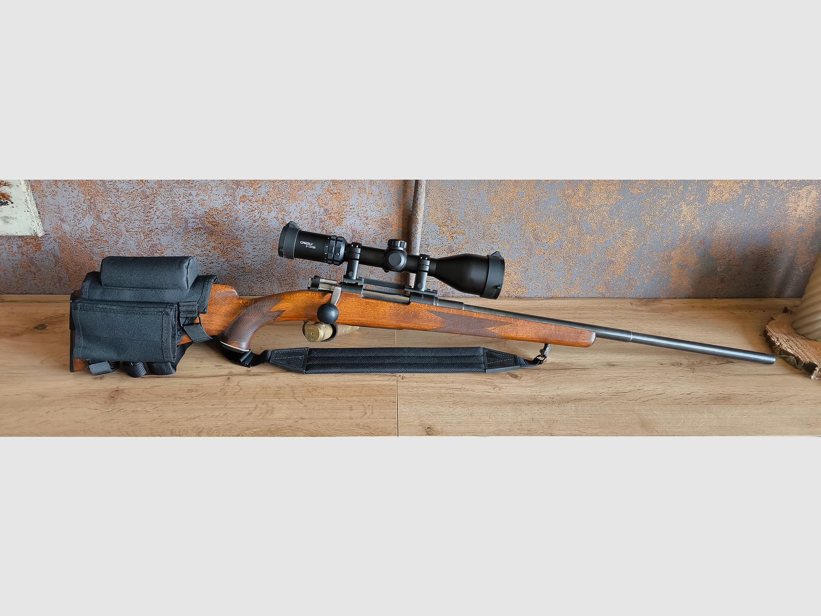 Repetierbüchse M38 Schweden Mauser 6,5×55 SE – jagdlich umgebaut, Zielfernrohr und Zubehör