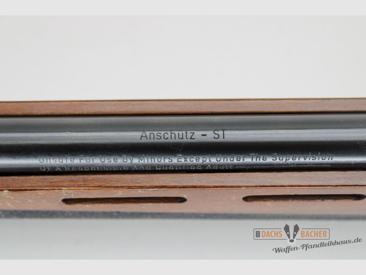 Rep. Büchse Anschütz ST Kal. .22lr mit Diopter und Matchlauf
