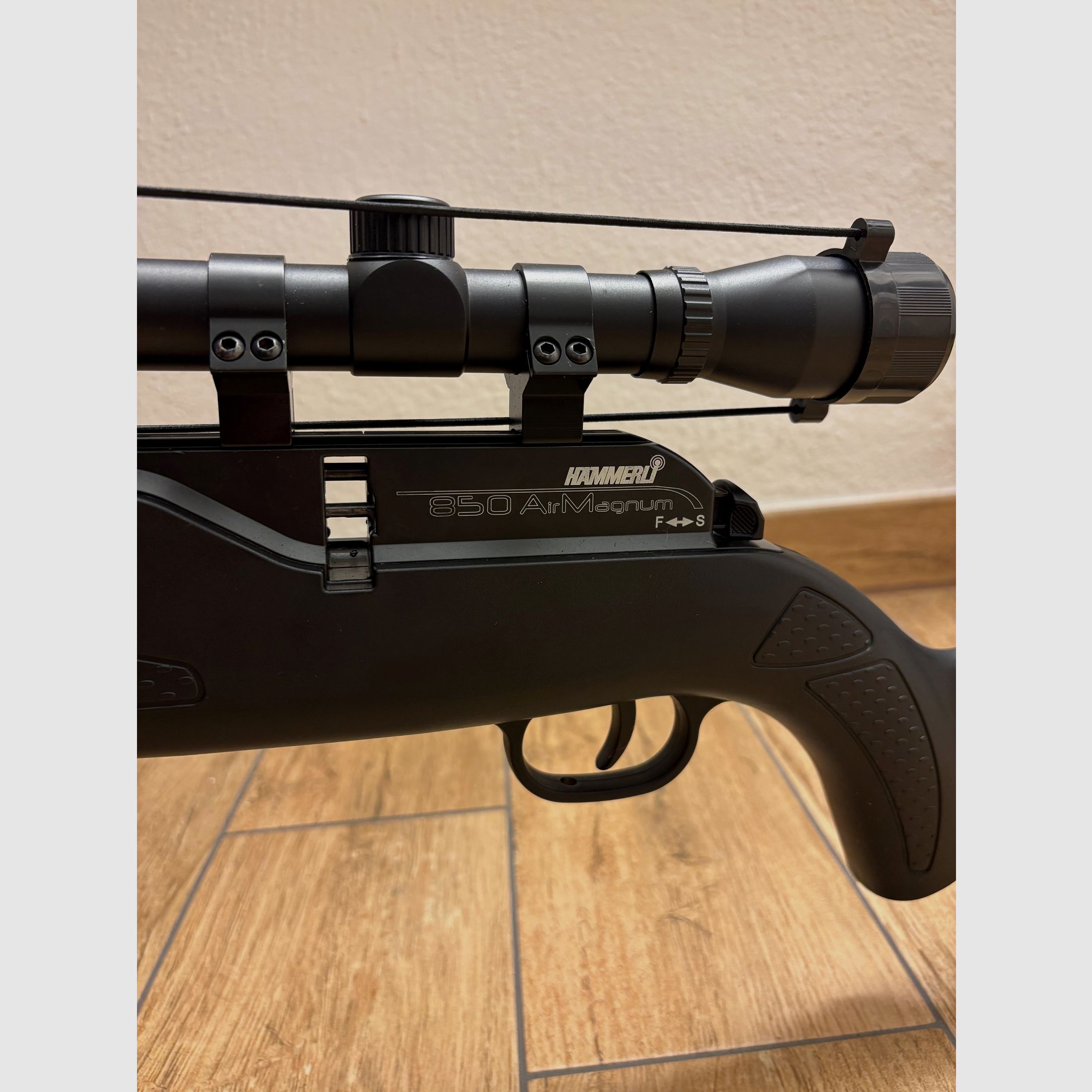 Umarex 850 M2 XT Kit 4,5 mm CO2-Gewehr paar mal benutzt