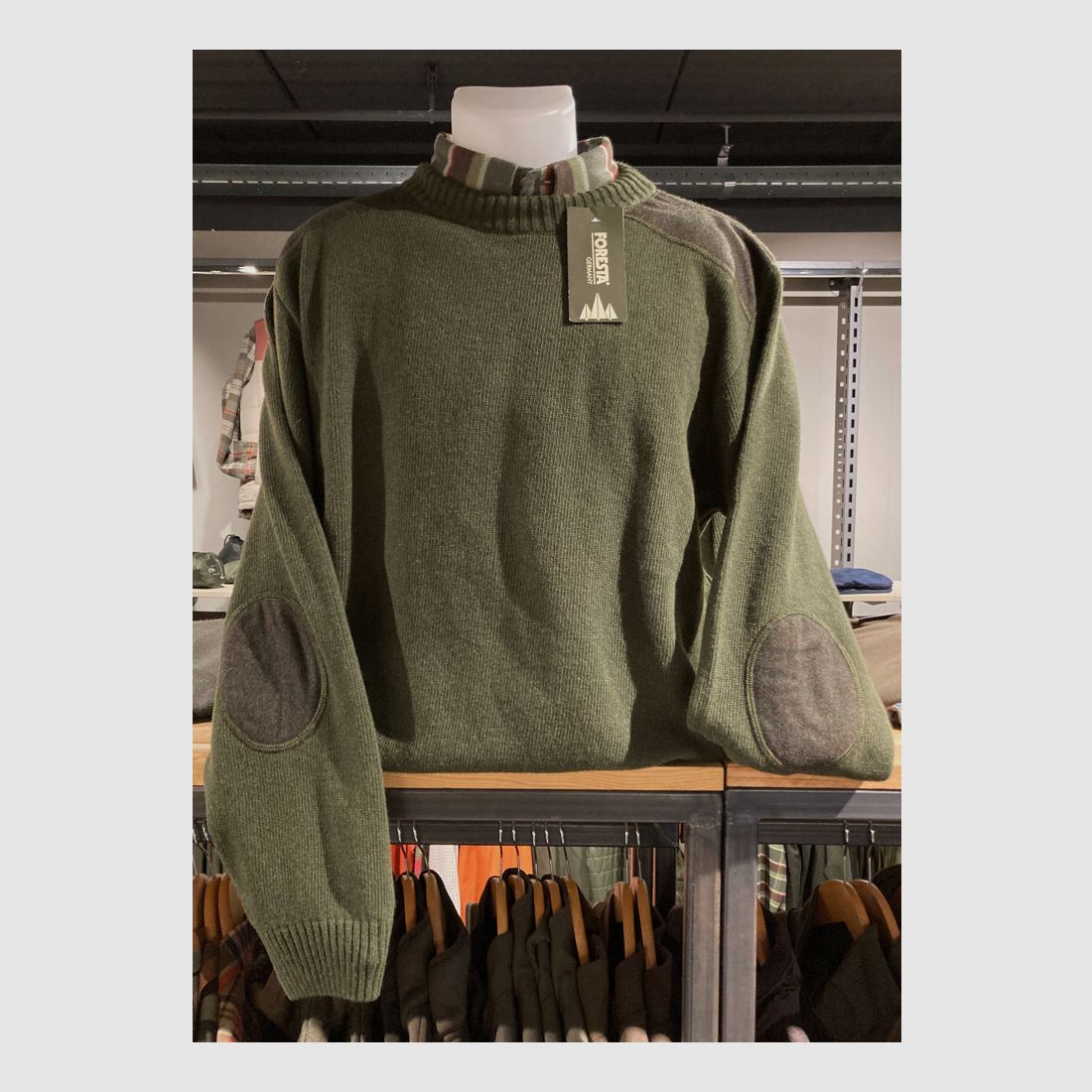 Foresta Leon RH Pullover Olive, image 1 sur 2