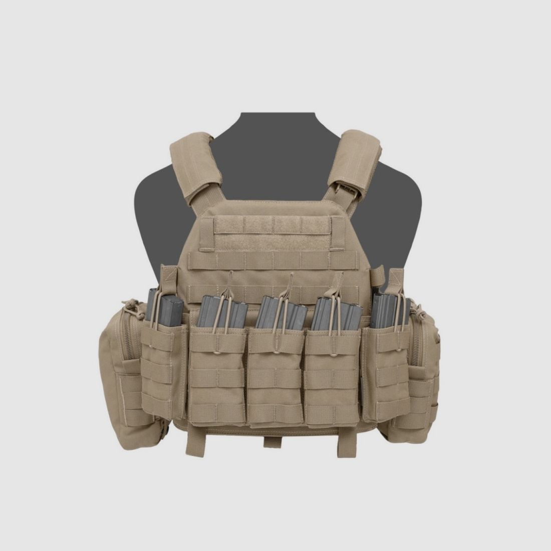 WARRIOR DCS PLATE CARRIER 5.56 CONFIG COYOTE GR L, Bild 2 von 3