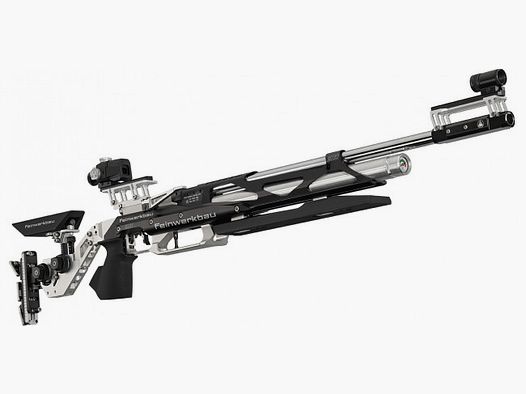 Feinwerkbau 800 X Appoggiato Nero Sinistra Taglia M Fucile ad Aria Match