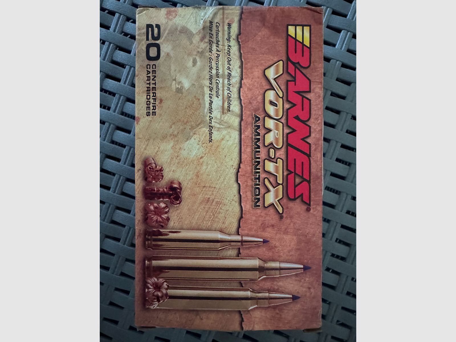 BARNES VOR-TX .338 WIN MAG 210GR TTSX 20 pièces, image 1 sur 2
