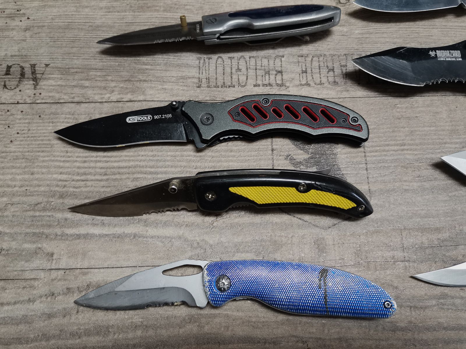 Messer Konvolut Böker Haller Walther Herbertz etc.  Einhandmesser Dolch Springmesser