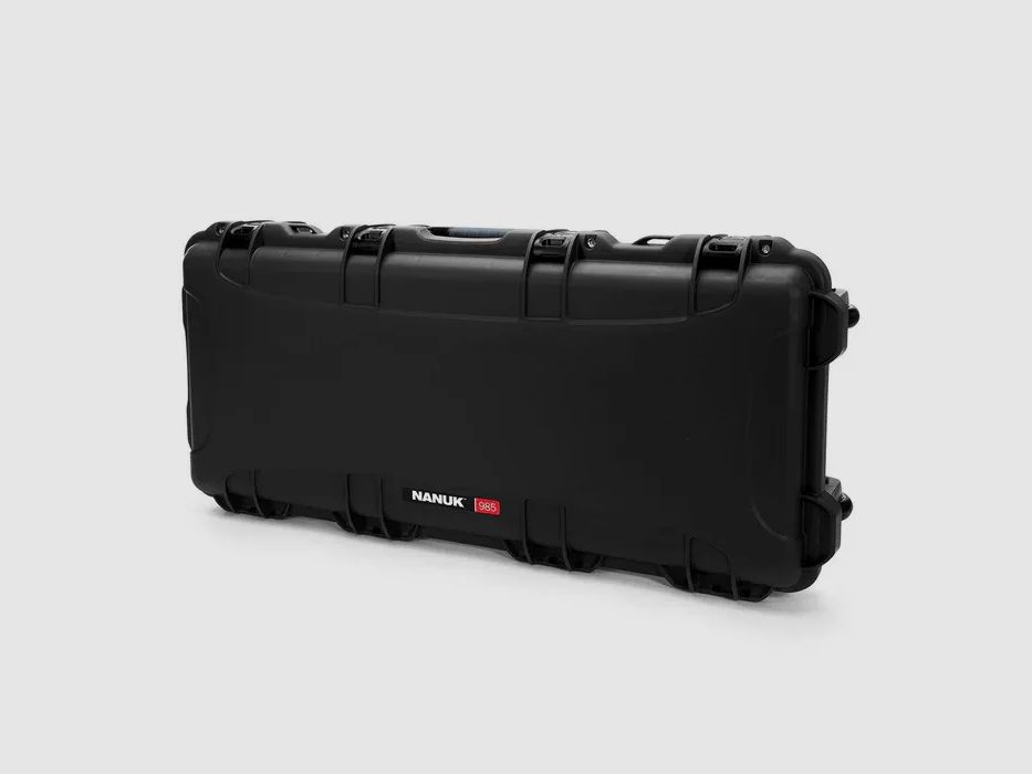 NANUK 985 Maletín rígido para armas con espuma (negro), imagen 2 de 3