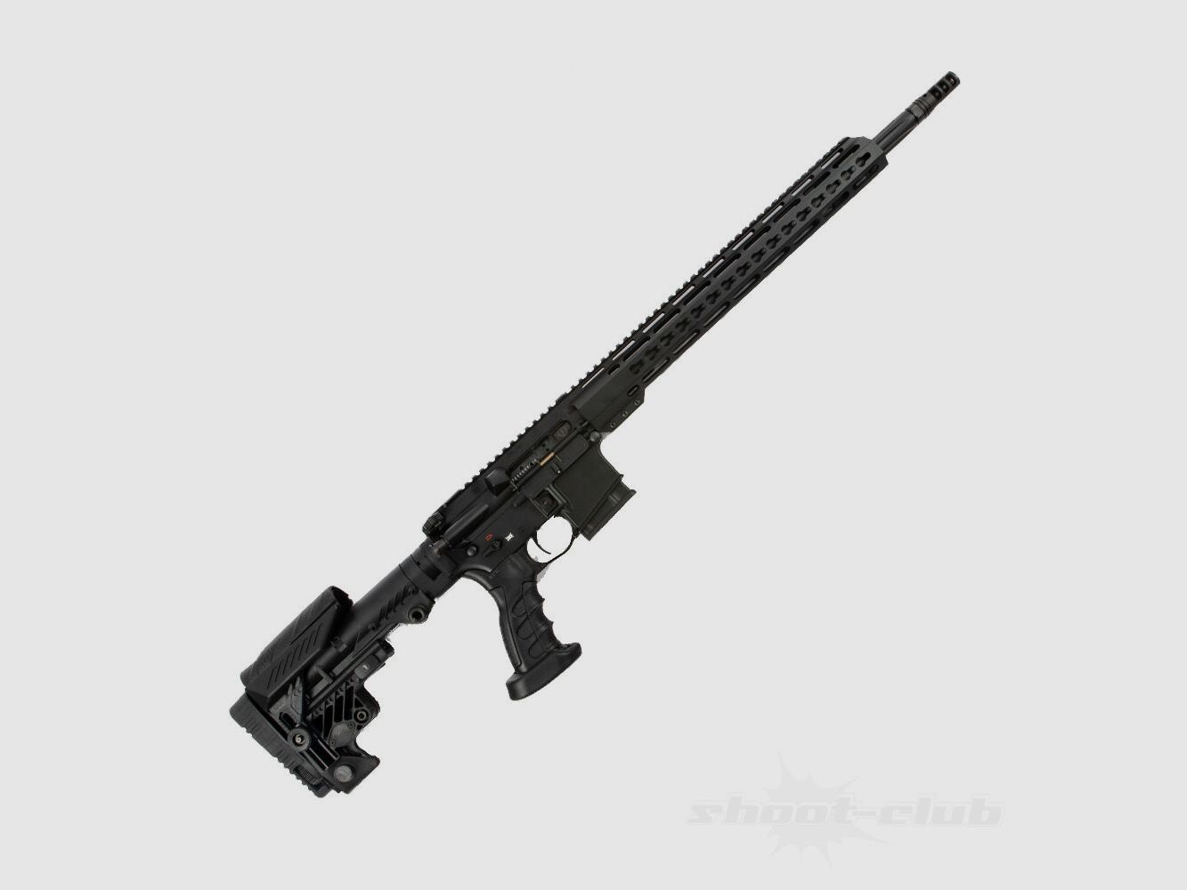Schmeisser AR15 DMR Schwarzmatt 18 Zoll