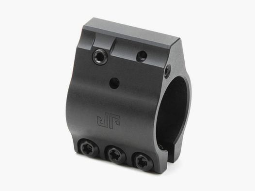 JP ENTERPRISES 1-Piece Low Profile Adjustable Gas Block System .750'' Stainless Steel BLK