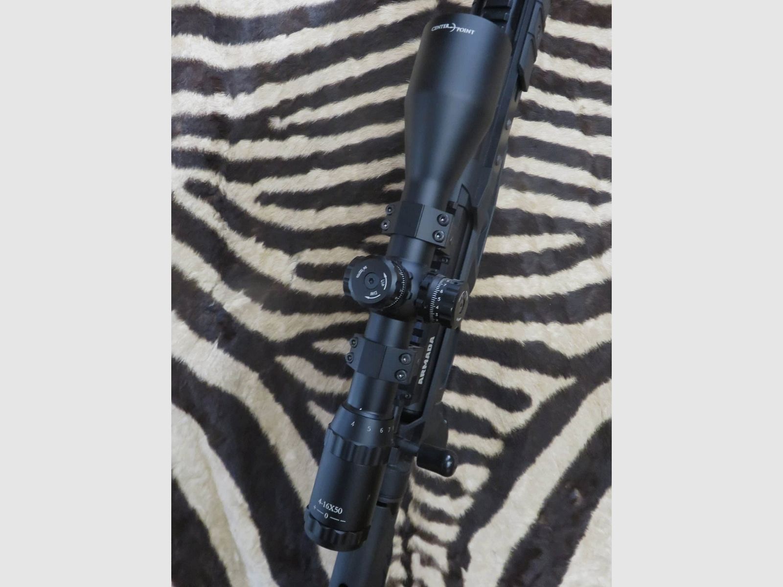 PCP-Büchse Crosman Benjamin ARMADA Kal. 5,5 mm 35 Joule NEU – Zielfernrohr – Zweibein (Pat), Bild 6 von 12