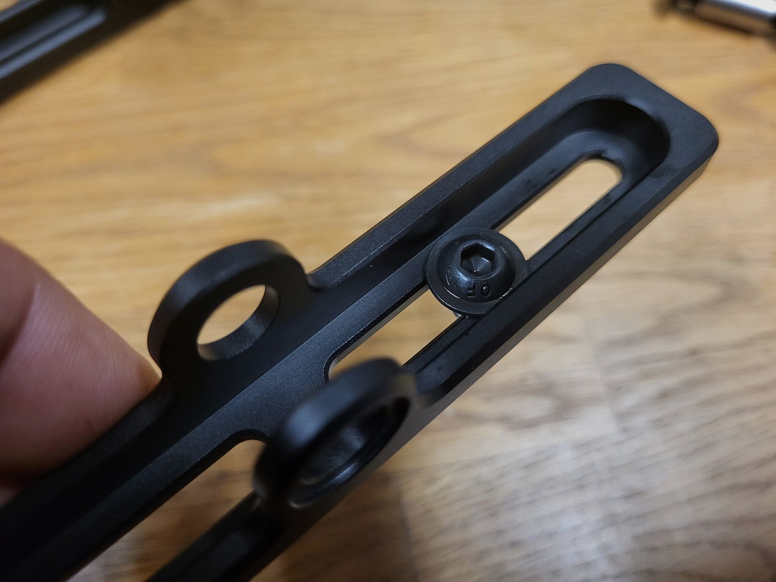 Kufe/ Bagrider Monopod met montageoptie voor eigen accessoires