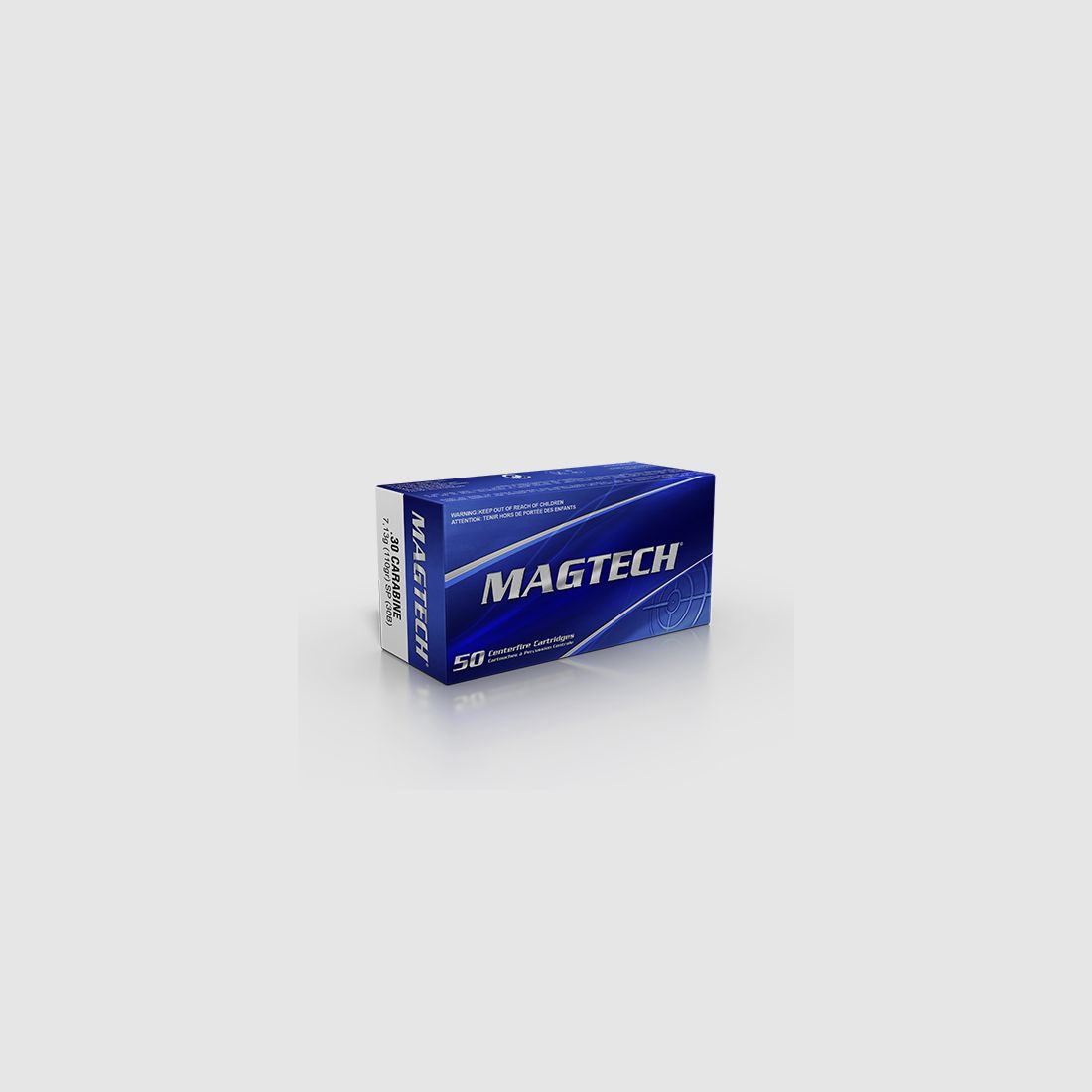 Magtech .30 Carbine 110GR Soft Point 50 Patronen