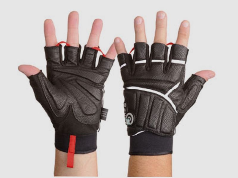 Sauer Schietsport Premium Open Biogelpads Schiethandschoenen