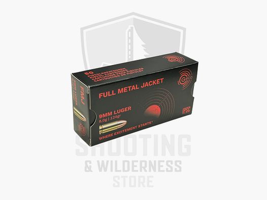 9x19mm/ 9mm Luger Geco 50 cartuchos