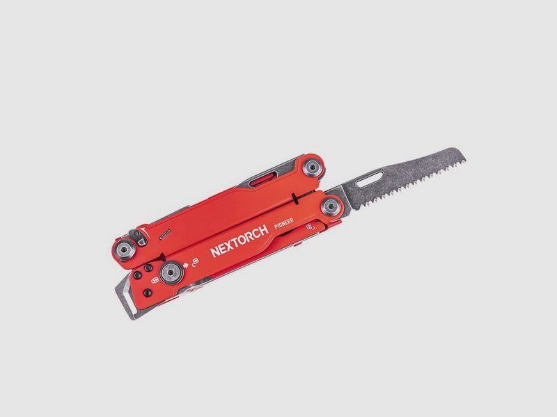 NEXTORCH PIONEER MT20RE Rescue – Multitool 14-en-1 avec ciseaux de secours